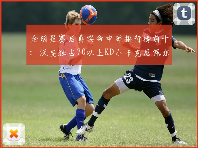全明星赛后真实命中率排行榜前十：沃克独占70以上KD小卡克尼佩尔紧随其后
